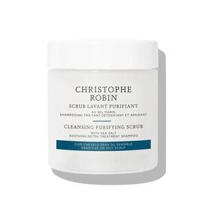 NWT Christophe Robin Cleansing Purifying Scrub With Sea Salt